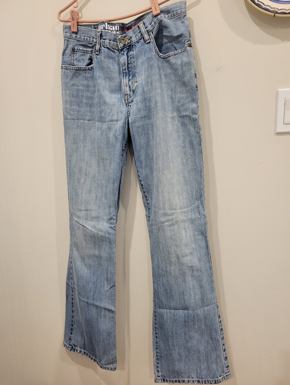 Mens Urban Pipeline Relaxed Boot Cut Jeans 32/34 - Picture 3 of 7